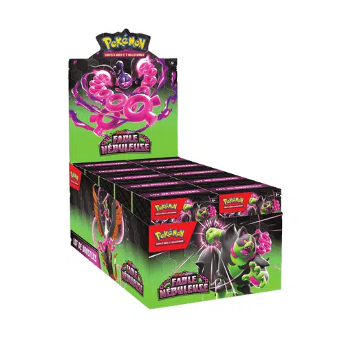 Display – 10 bundle – 60 boosters – 6.5 – Pokémon – Fable Nebuleuse – FR