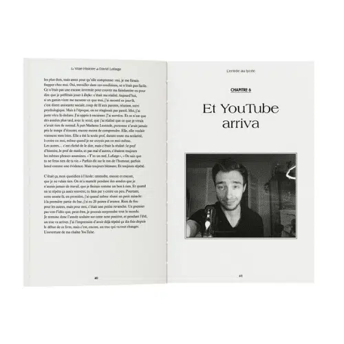 La Vraie Histoire De David Lafarge – Le Livre – Image 3