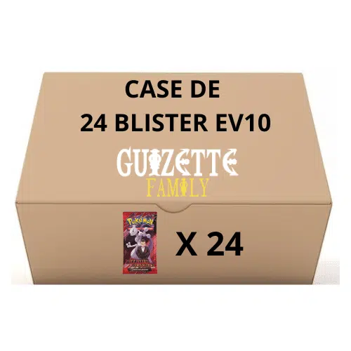 Case – 24 – Blisters Carton – Pokémon – EV10 – Rivalités Destinées – FR