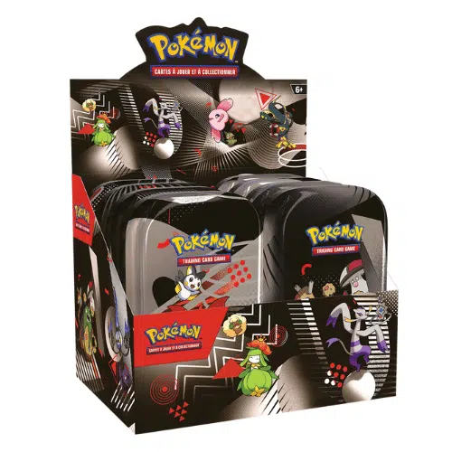 Display – Mini Tins – Pokémon – EV10.5 – Foudre Noire – Flamme Blanche – FR
