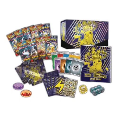 Case de 10 – ETB – Pokémon – Coffret Dresseur d’Elite – EV08 – Étincelles Déferlantes – FR – Image 3