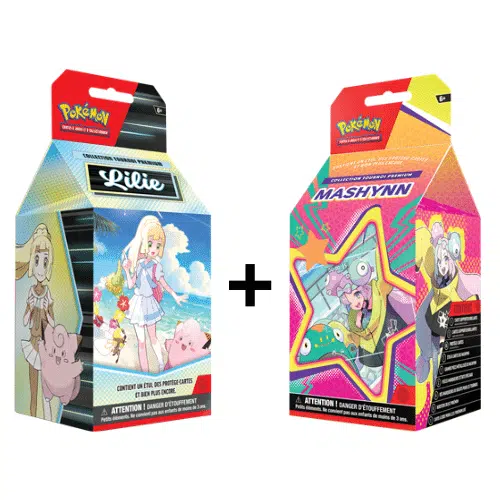 Lot des 2 – Coffret – Collection – Tournoi – Premium – Mashynn et Lilie – FR